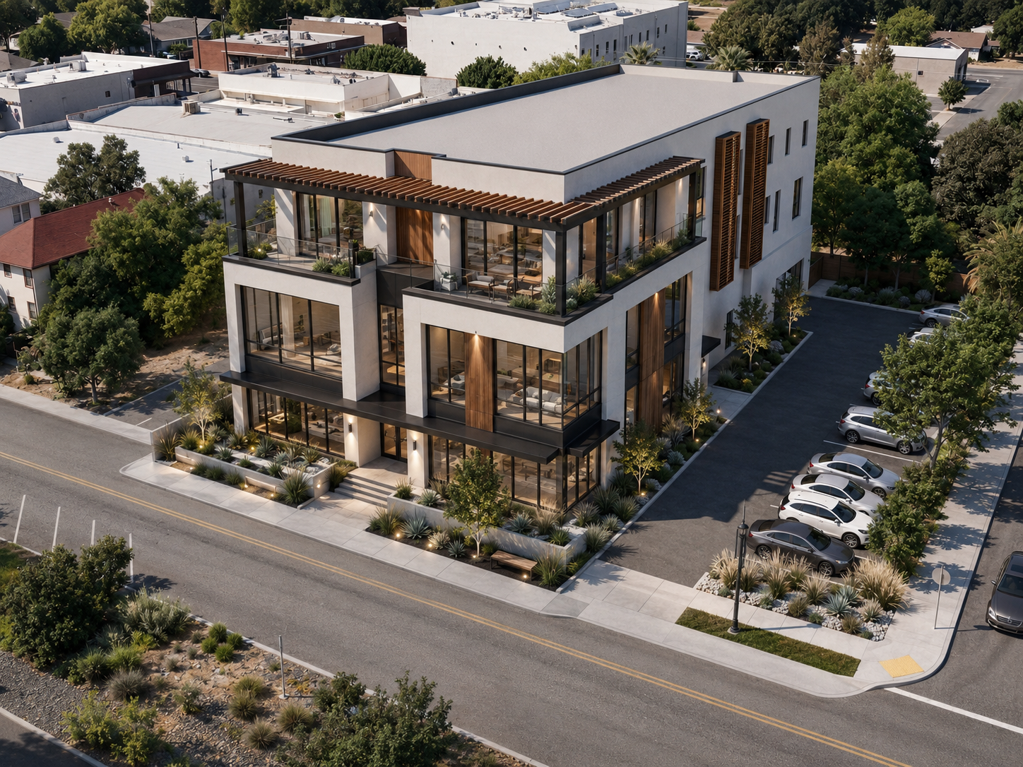 Infill townhome redevelopment