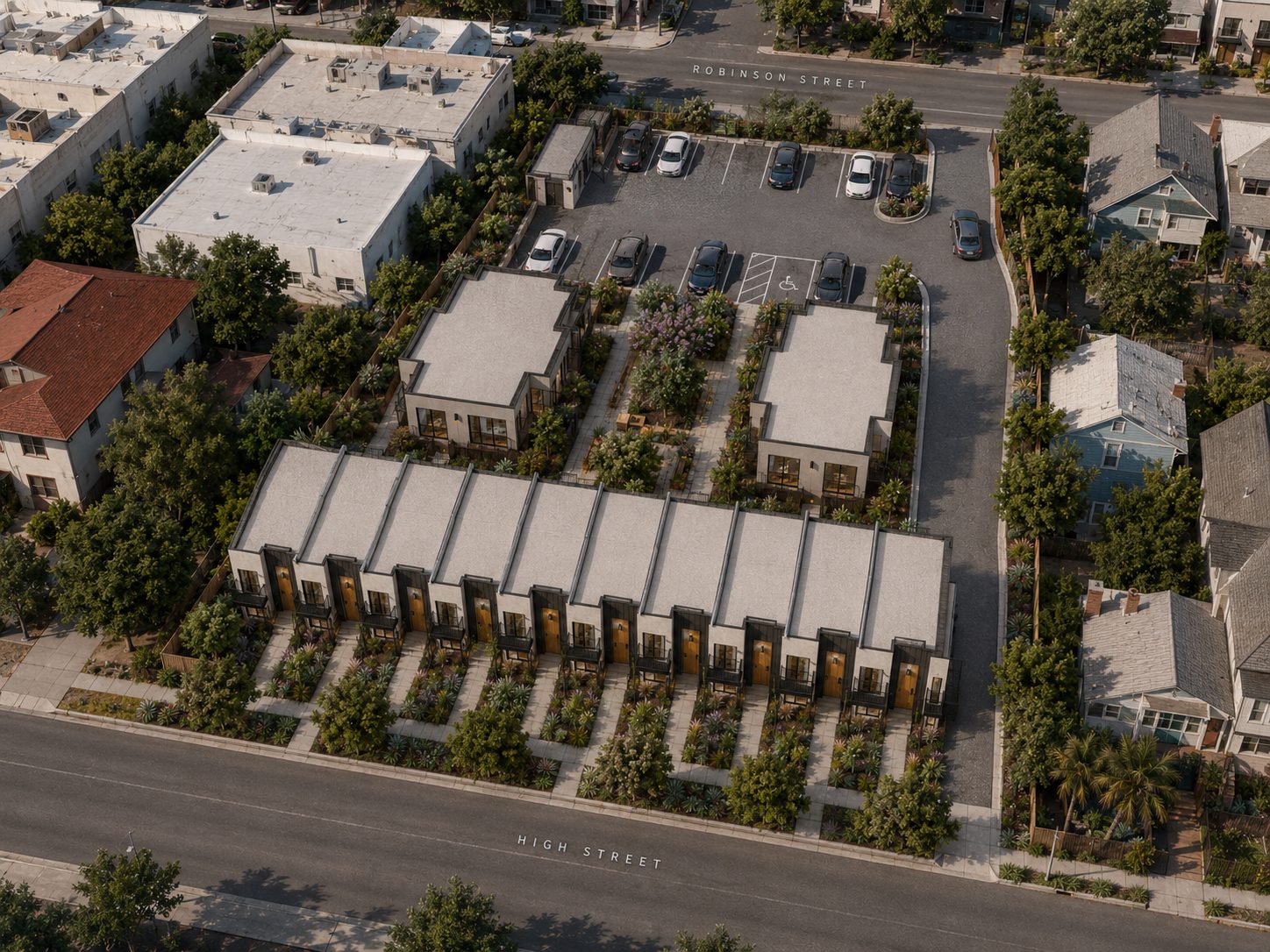 Townhome Site Plan